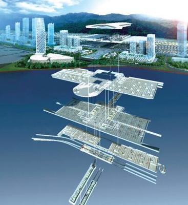 城市力量:重庆新地标 西部高铁城